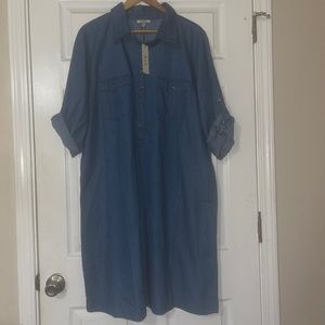 Chambray Jean Dress